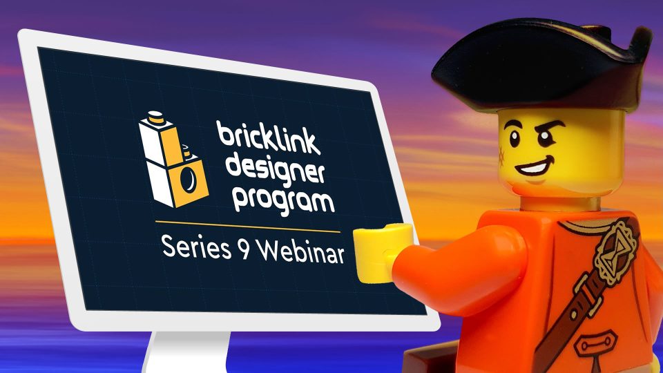 Click here to enlarge image Sam Scarlet watching the BrickLink Designer Program Series 9 Webinar