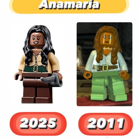 Anamaria minifigure comparison by legomoleshow