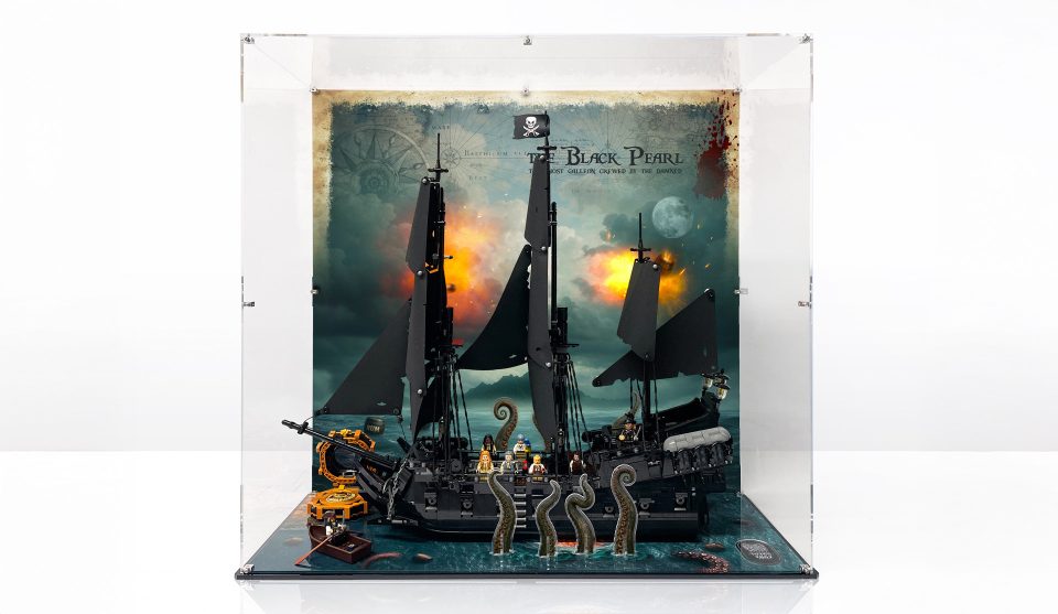 Brixbox Display Case including Kraken 