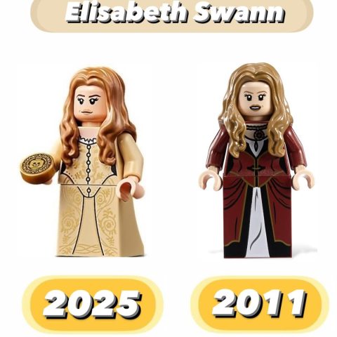 Elisabeth Swann minifigure comparison by legomoleshow