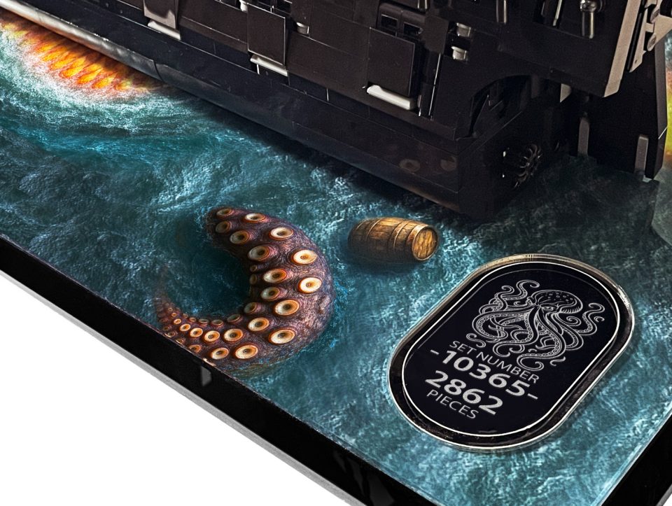 Tentacle near the Black Pearl / 10365 Captain Jack Sparrow’s Pirate Ship