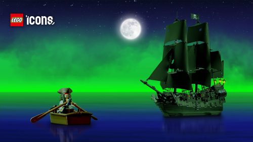 Released 12 September 2025, LEGO Icons 10365 Jack Sparrow's Pirate Ship