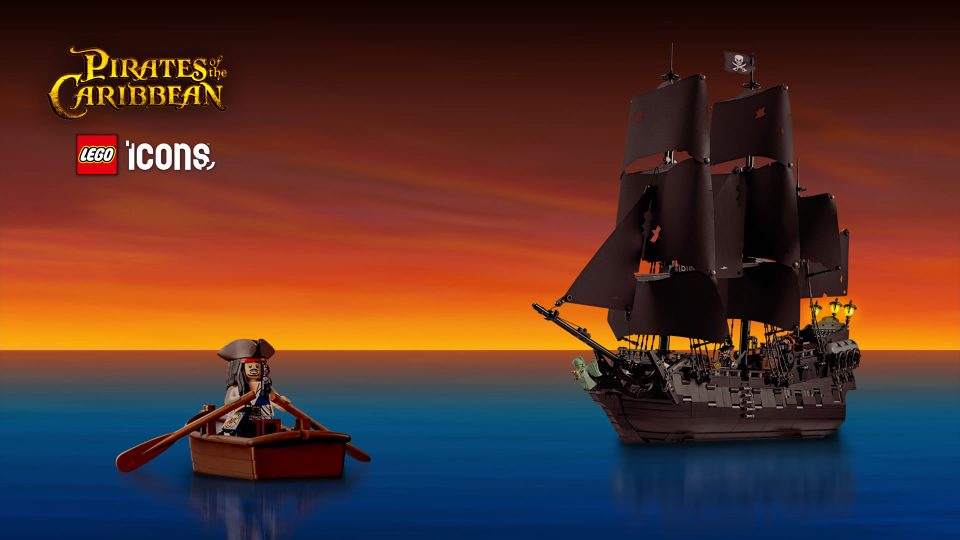 Released 12 September 2025, LEGO Icons 10365 Jack Sparrow's Pirate Ship