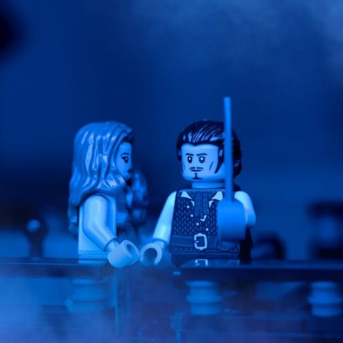 Will Turner and Elizabeth Swann minifigures – by_anna