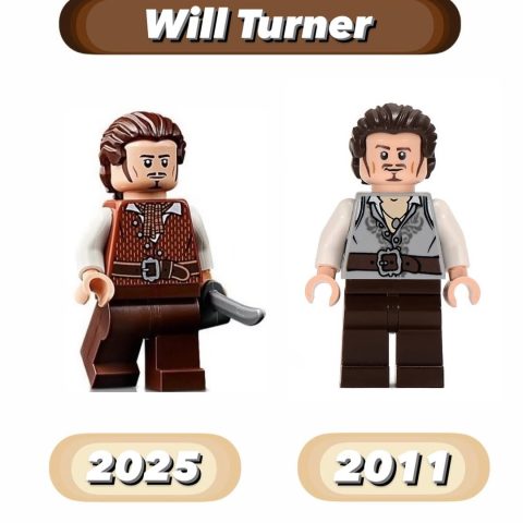 Will Turner minifigure comparison by legomoleshow