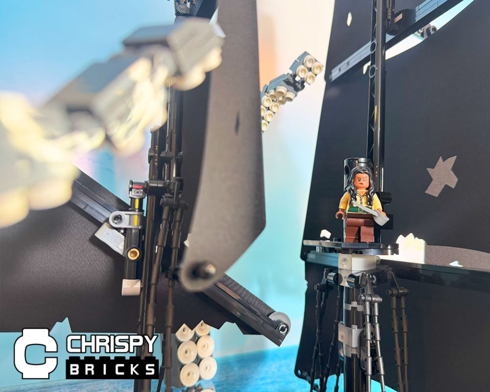 Anamarie minifgure up 10365 Black Pearl's mast