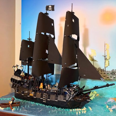 Black Pearl / 10365 Jack Sparrows Pirate Ship and Flying Dutchman