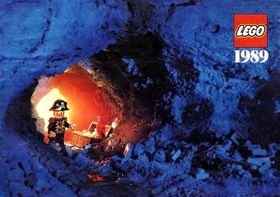 Click here to enlarge image 1989 Catalog Cover featured Captain Redbeard in a cave