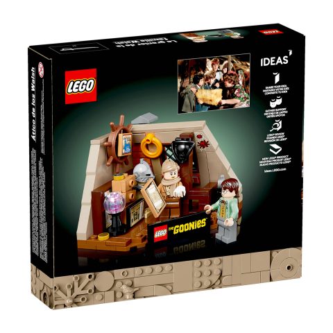 Back of the box for 40773 The Walshes’ Attic Gift With Purchase