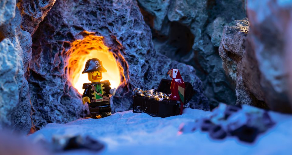 Click here to enlarge image Photography inspired by a 1989 LEGO Catalog Cover by Dimitri Nicomanis