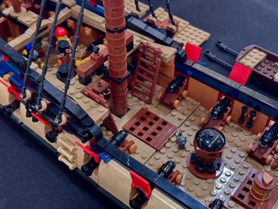 Midship of Fortuna - displayed at Brickbuilt Sydney 25