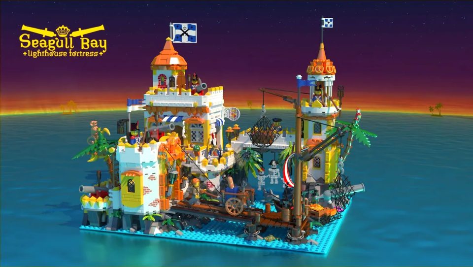 Seagull Bay Lighthouse Imperial Fortress - Delusion Brick / Vaggelis Ntezes