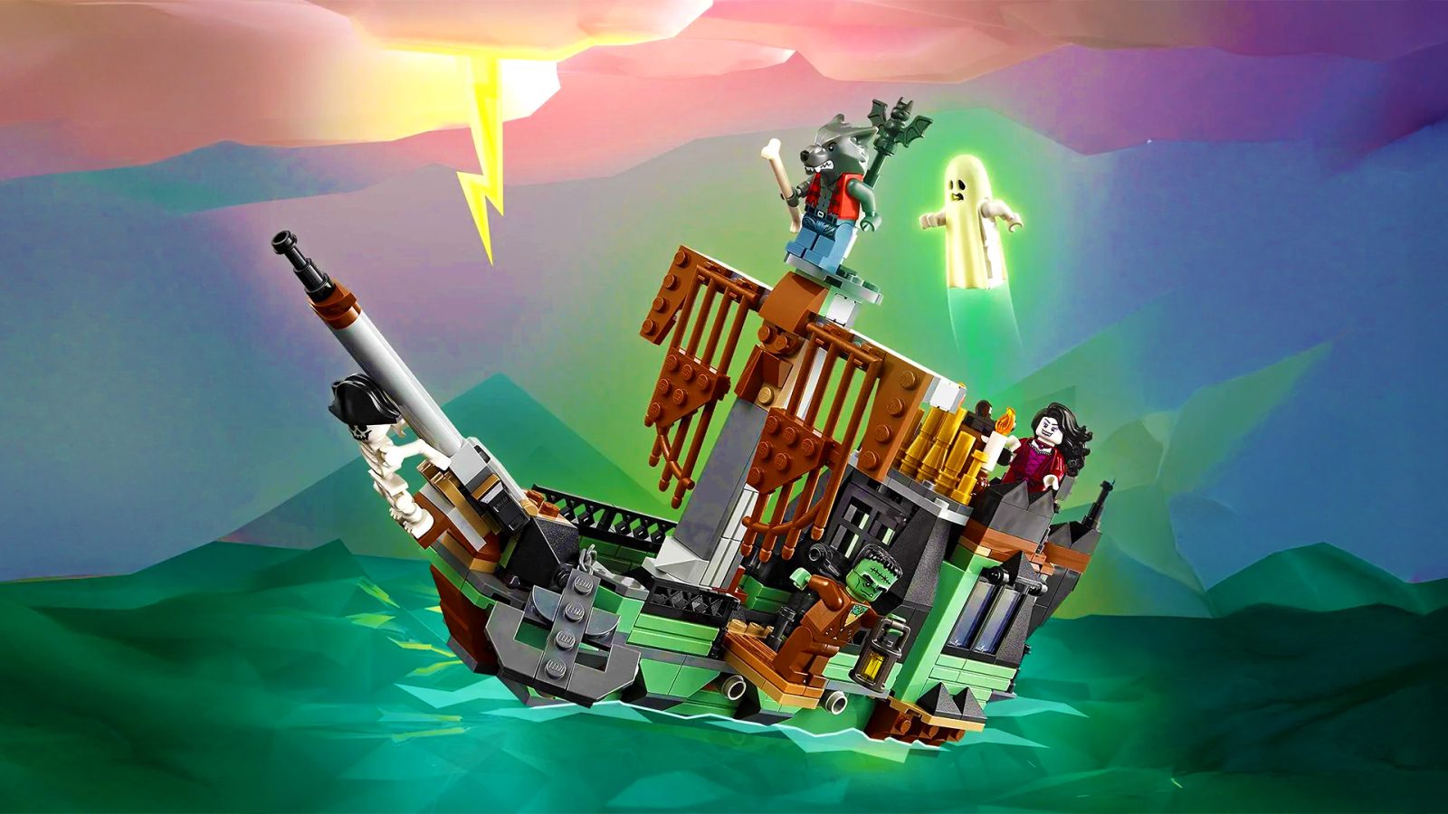 Ship from 31167 Haunted Mansion LEGO Creator 3-in-1