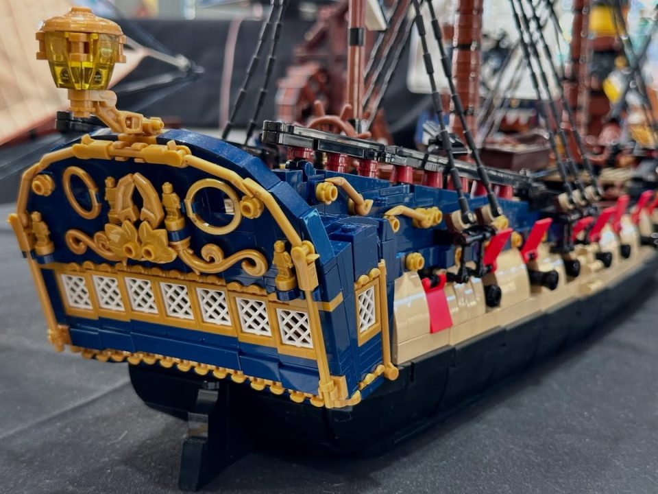 Stern of Fortuna displayed at Brickbuilt Sydney 25