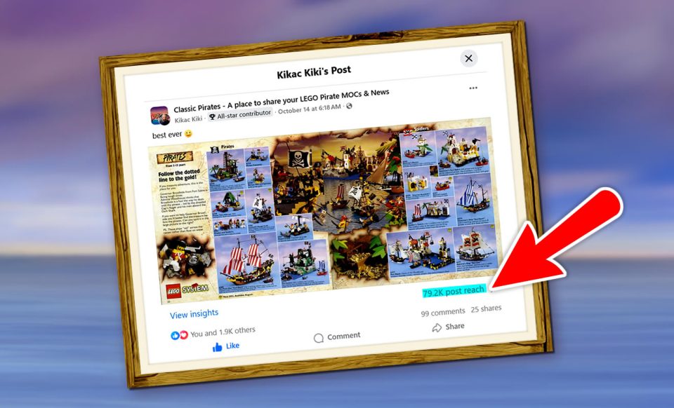 Successful Posts in the Classic Pirates Facebook Group as it approaches 25,000 members 