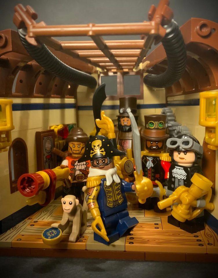 "The Airship Pirates Arrr Coming" by femmefromtheblock