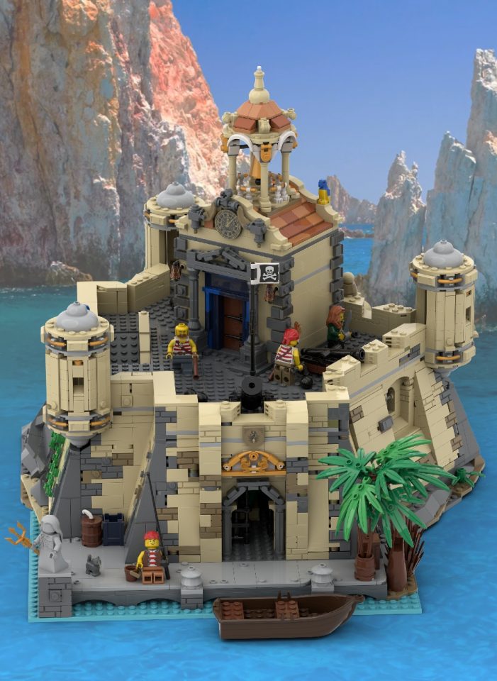 "The Libertalia Fortress" by IamWhatIam