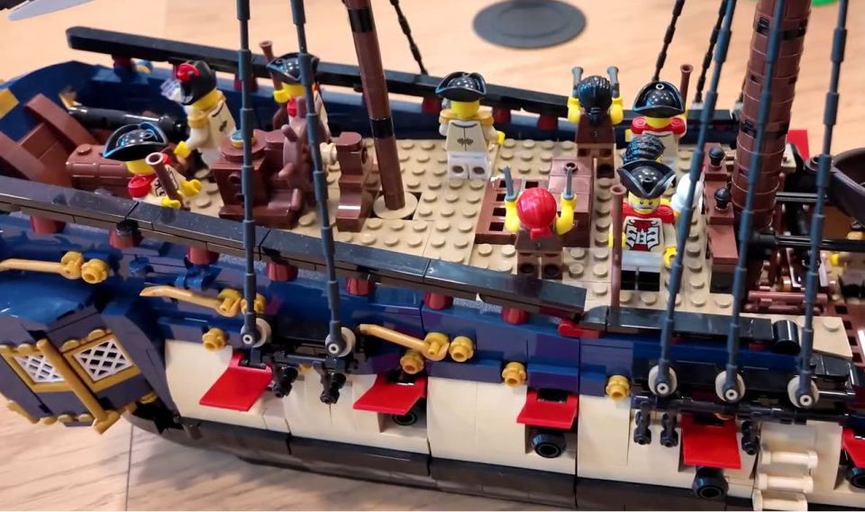 Unpredictable Privateer purple coat minifigures included with Fortuna prototype