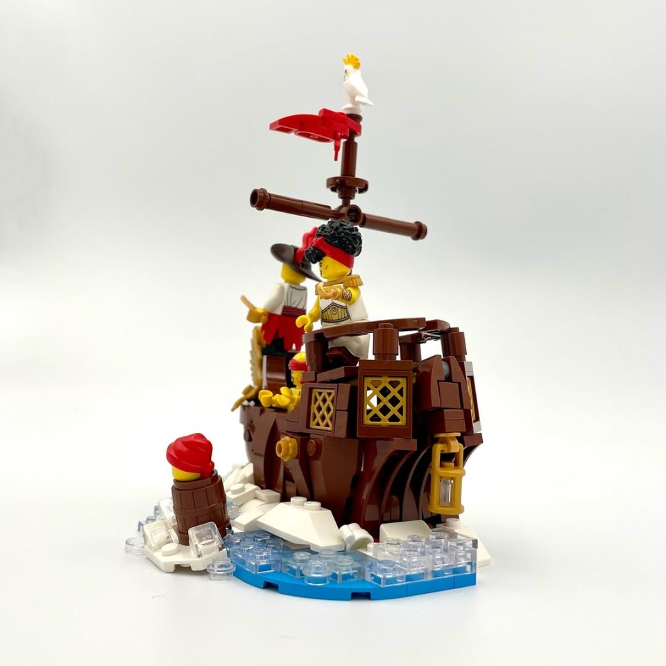 Stern of "Buccaneer's pride" by blocksofmocs