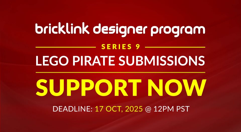 BrickLink Designer-Program Series 9 Crowd Support deadline