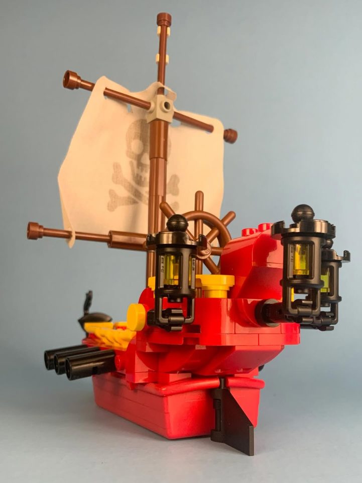 Stern of the "Crew of the Jolie Rouge" by femmefromtheblock