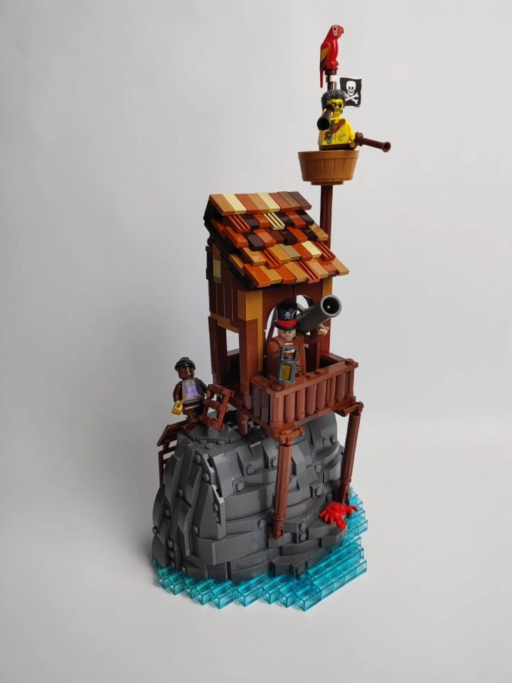 "Peculiar Pirates Outpost" by pickybrickster