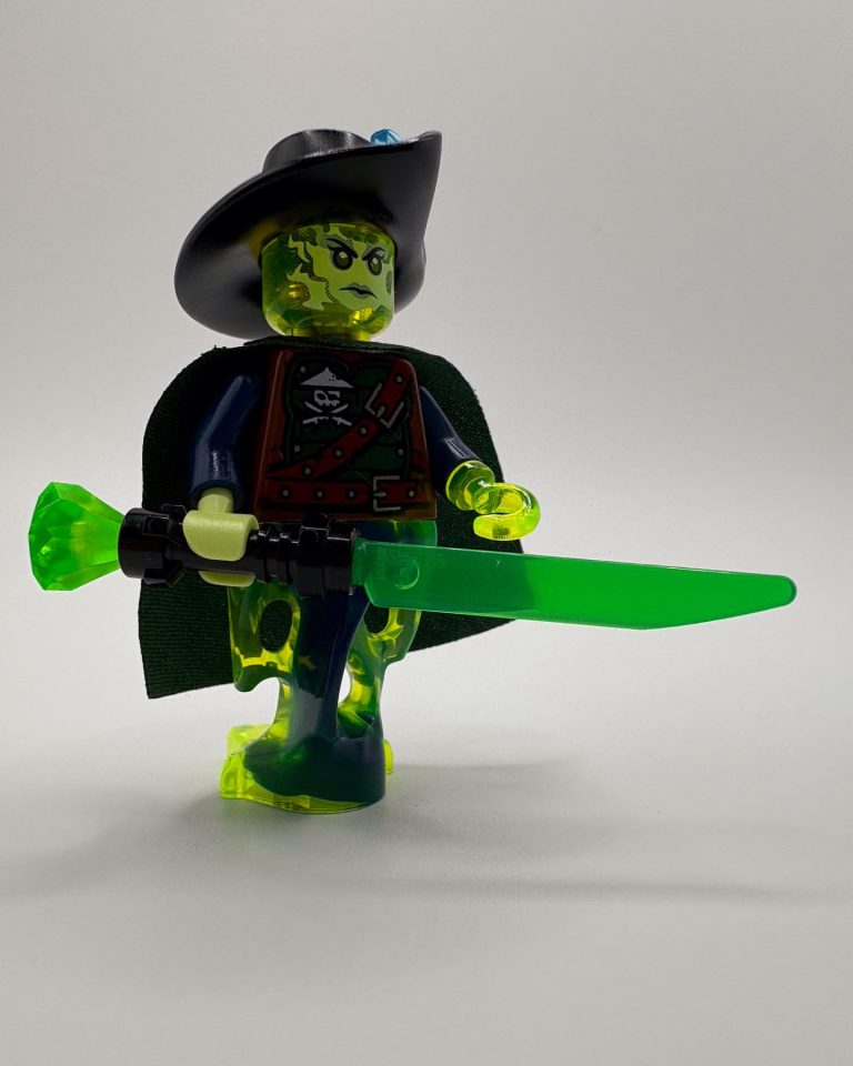 Ghost minifigure in "Suspended Ghost Pirate Ship" by lillz_book_brick_pics