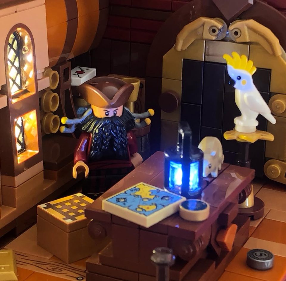 Close-up of "The Captain's Cabin" by sympatikbrick