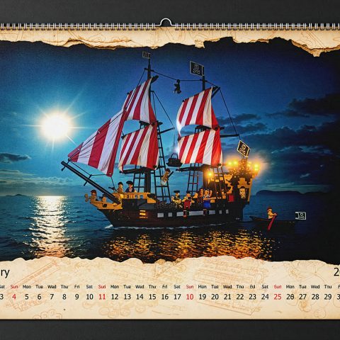 Thumbnail Image of “2026 LEGO Pirate Calendar” by Mariusz Pietruszka