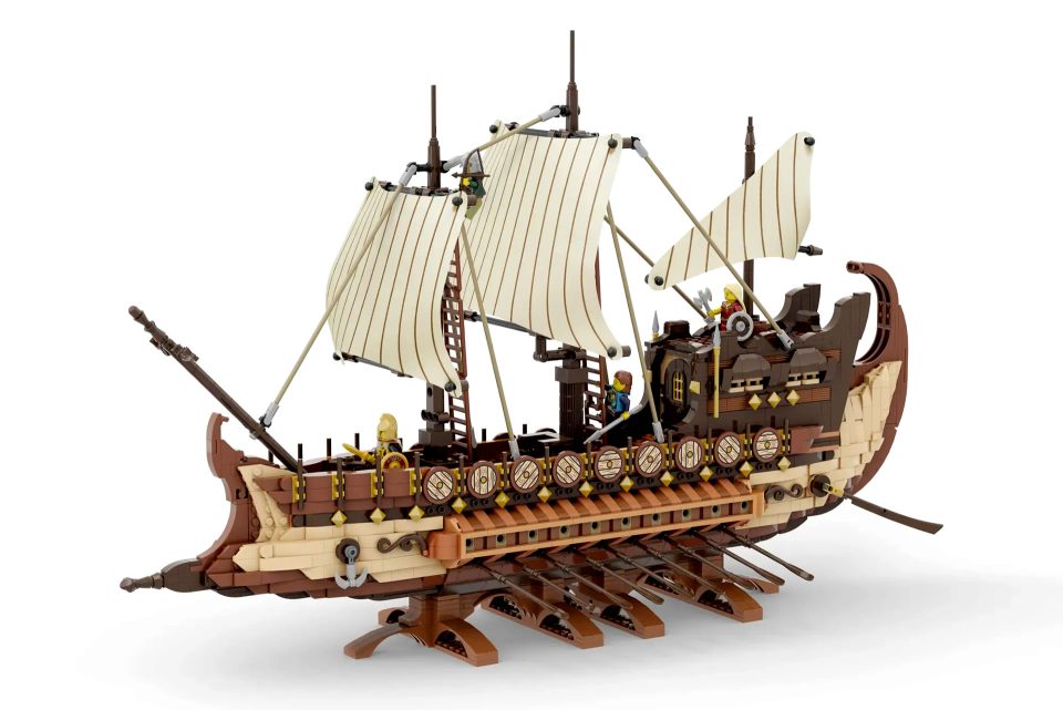 "Galley of Warriors" by IYan Ha on LEGO Ideas