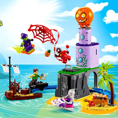 10790 Team Spidey at Green Goblins Lighthouse