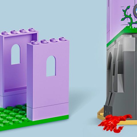 The brick wall at Green Goblin’s lighthouse