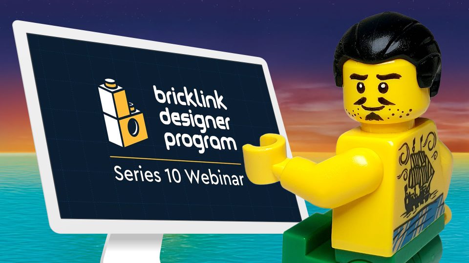 Tattooga watching BrickLink Designer Program Series 10 Webinar