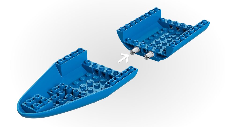 Hull included in 11208 Team Spidey Pirate Ship