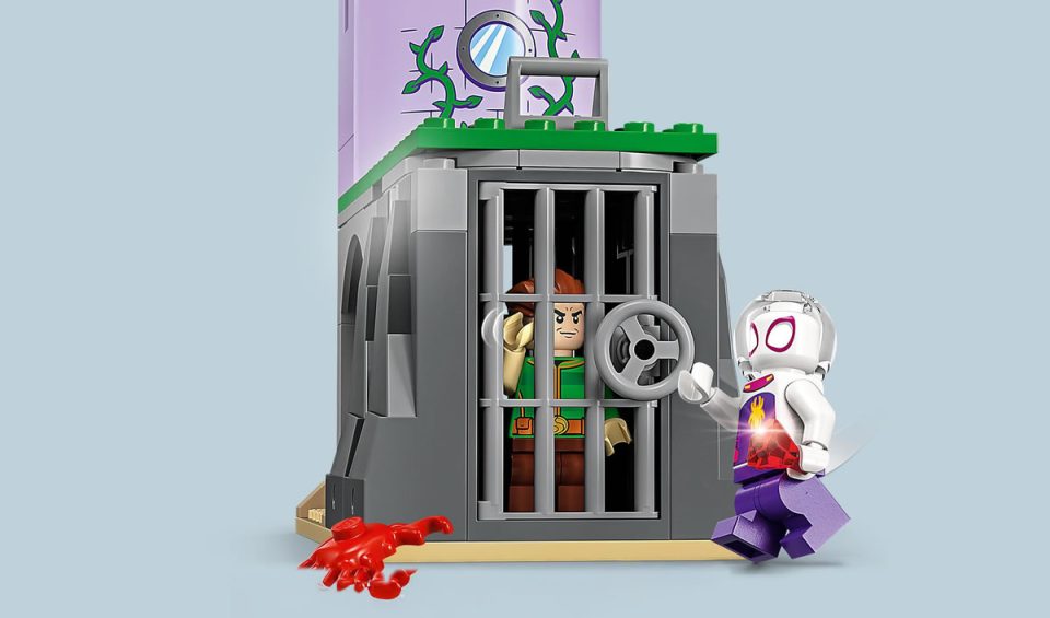 Jail of 10790 Team Spidey at Green Goblin's Lighthouse