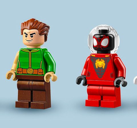 Minifigures in 10790 Team Spidey at Green Goblins Lighthouse