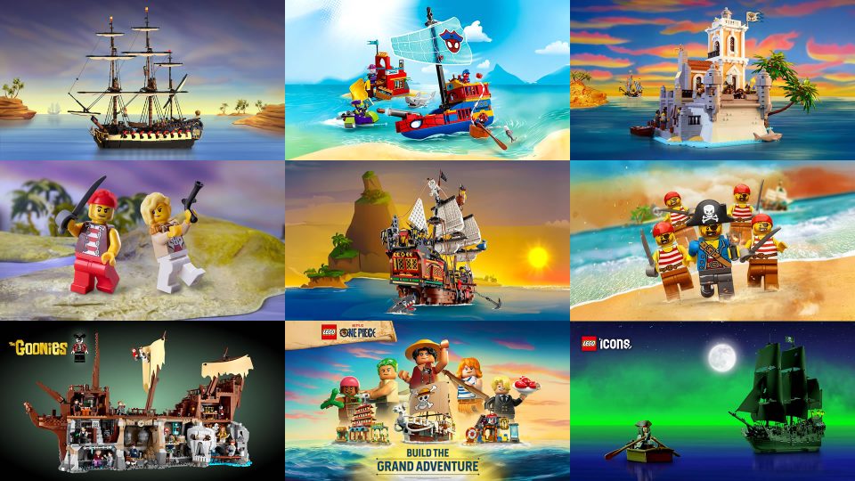 Recap of the official 2025 LEGO Pirate Releases