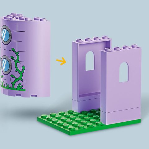 The brick wall at Green Goblin’s lighthouse