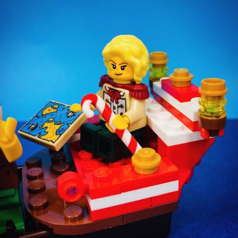 Stern of “The Jolly Santa” by captain_brixx