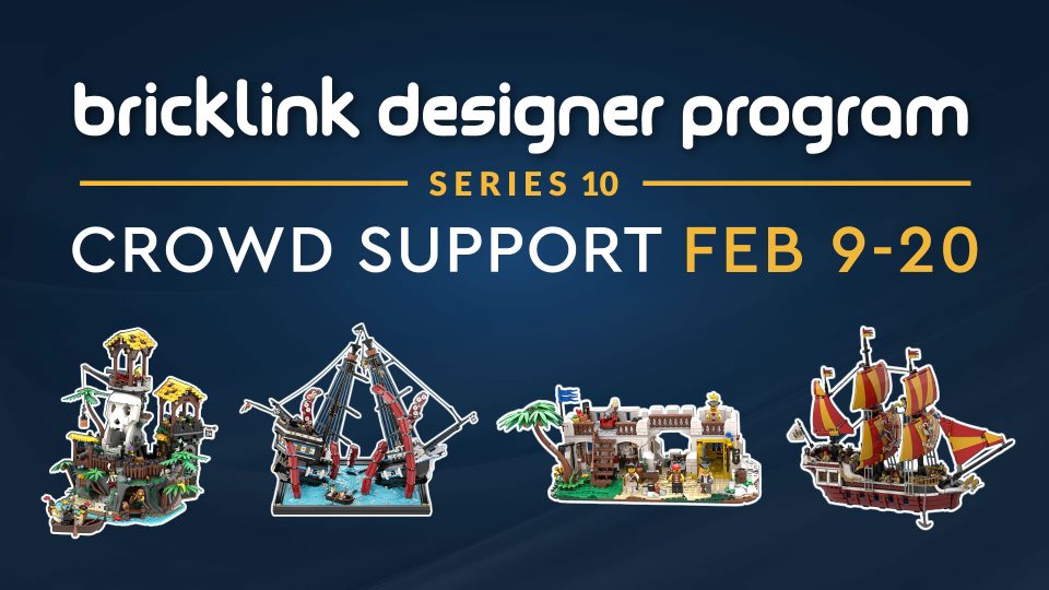 BrickLink Designer Program - Series 10 Pirate Submissions - Crowd Support Commences