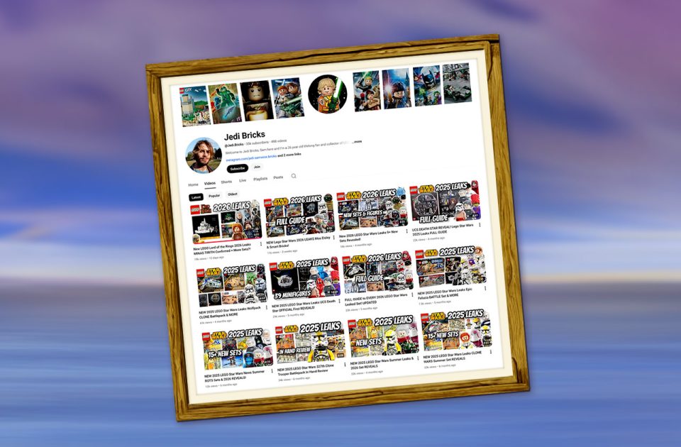 Jedi Bricks YouTube channel