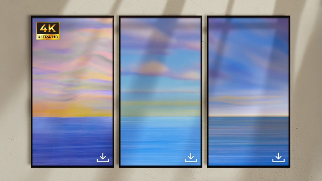 Framed samples of 4K Classic Pirate Set Box Art Backgrounds
