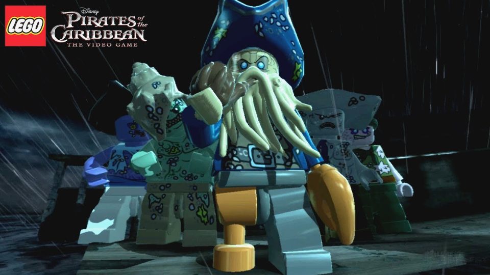 Davy Jones and crew of The Flying Dutchman as seen in the LEGO Pirates of the Caribbean Video Game