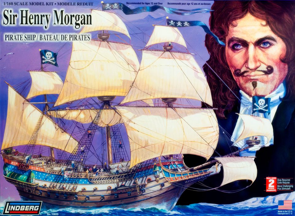 Model Kit of Henry Morgan's Ship 