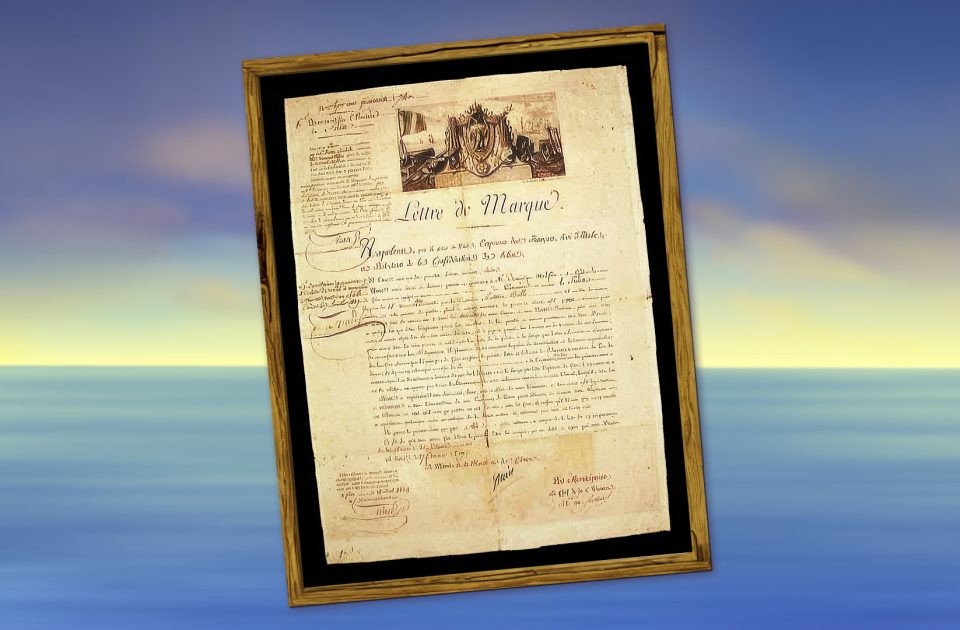 Letter of Marque issued to Captain Antoine Bollo