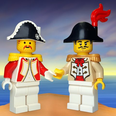 Admiral Woodhouse and Captain Blackwell