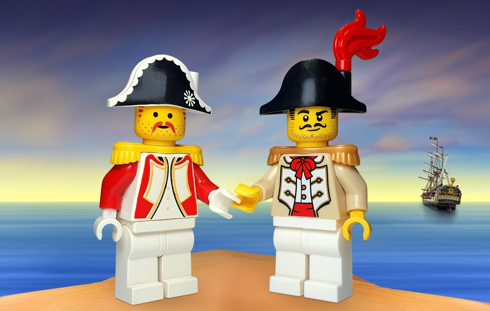 Admiral Woodhouse and Captain Blackwell