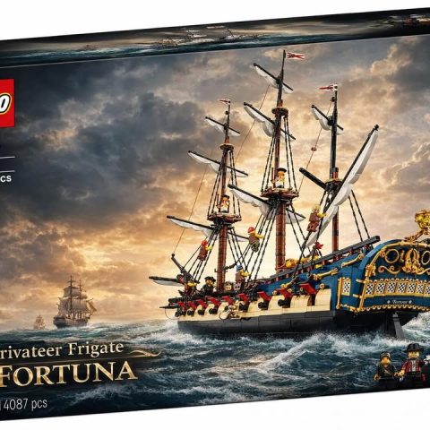LEGO Box Concept for 910059 Privateer Frigate Fortuna by realbrickbandit
