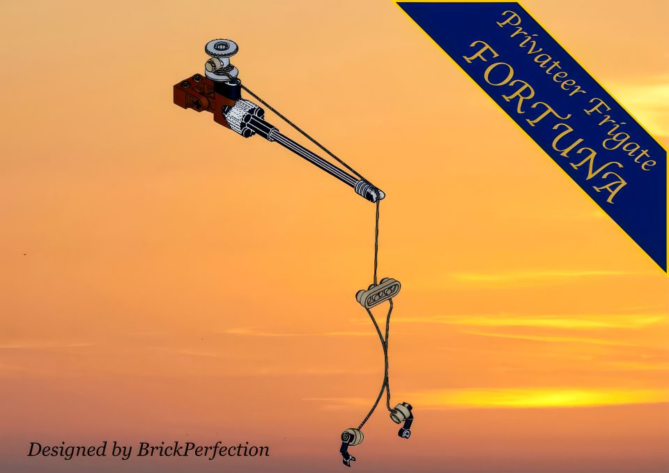 Crane Instructions for 910059 Privateer Frigate Fortuna by Brick Perfection