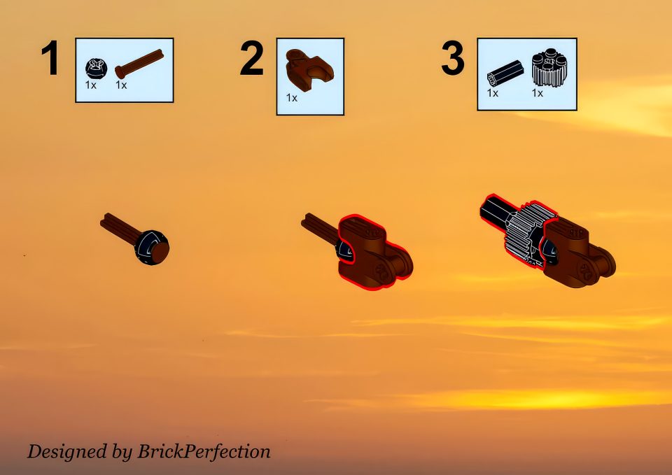 Page 3 of crane Instructions for 910059 Privateer Frigate Fortuna by Brick Perfection